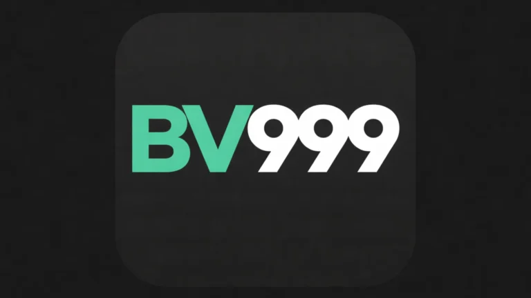 BV999 gaming app logo with green and white text on a dark rounded background