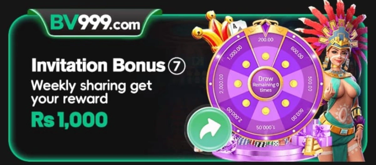 BV999 Game Weekly Bonus
