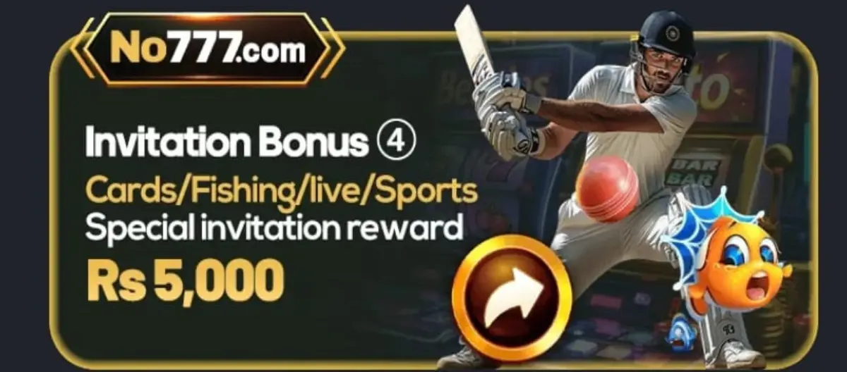 NO777 Game Invitation Bonus
