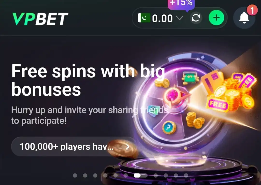 VPBet Free Spin
