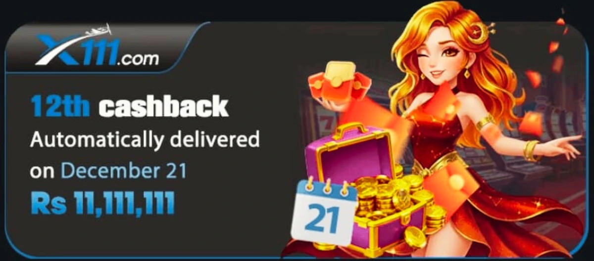 X111 Game Cashback Feature