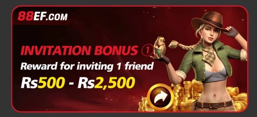 88EF Game Referral Bonus