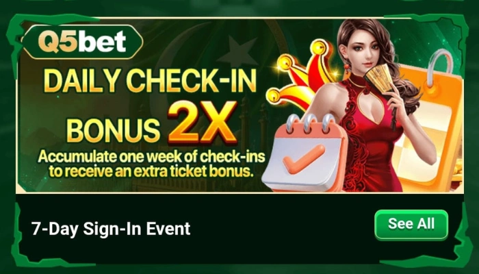 Q5Bet Game Daily Bonus Rewards