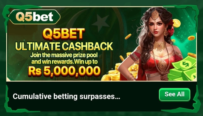 Q5Bet Game Daily Cashback Offer
