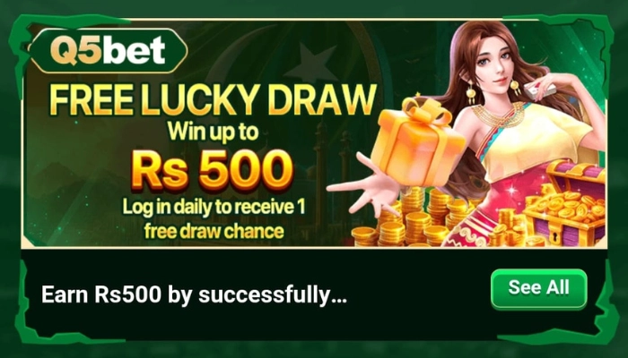 Q5Bet Game Lucky Draw Event