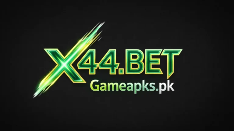 X44 Bet logo banner with green neon design for guide on how to install X44 Bet APK on Android
