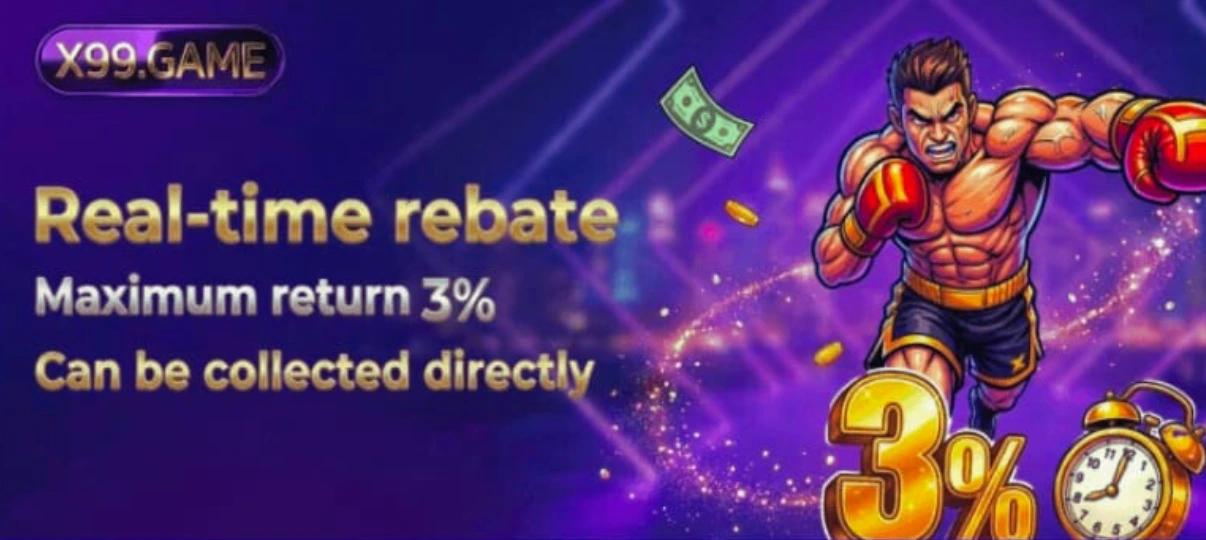 X99 Game Real Time Rebate