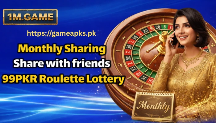 1M Game monthly sharing promotion banner with reward sharing offers