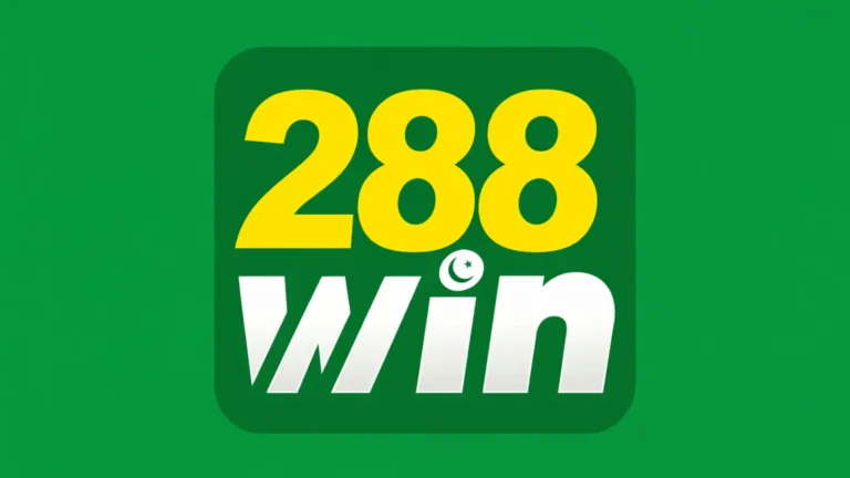 288Win Game logo in 4K resolution featuring bold yellow 288 text and white Win lettering on a green rounded square background