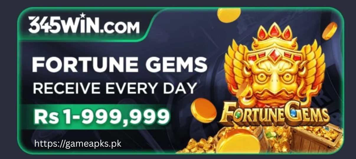 345Win Game Fortune Gems banner