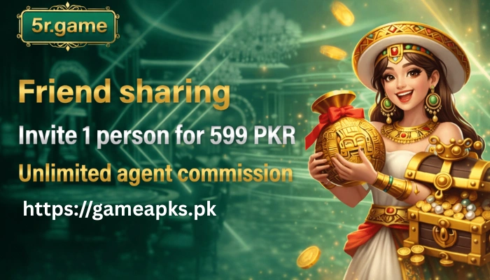 5R Game Agent Commission sharing bonus banner