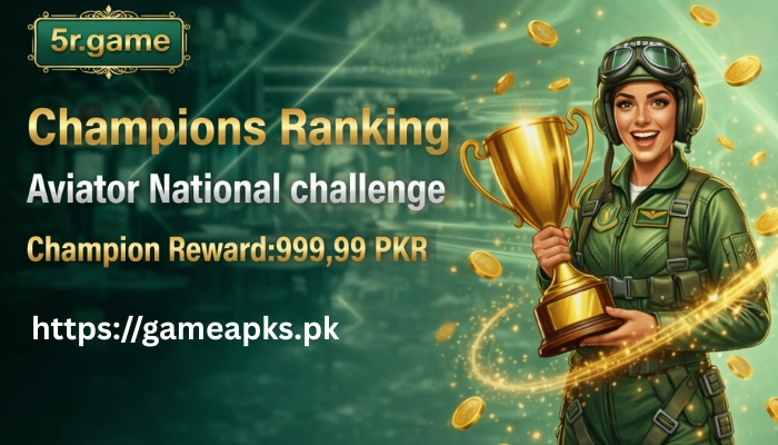 5R Game Champion Ranking Aviator challenge banner