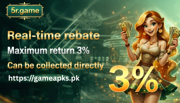 5R Game real-time rebate maximum return banner