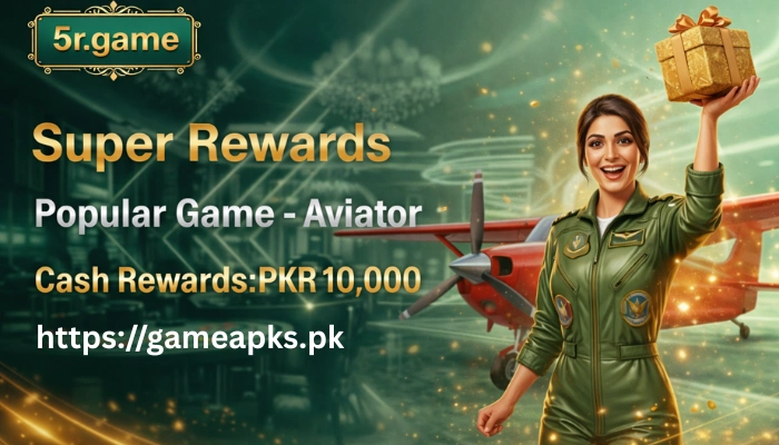 5R Game Super Rewards Aviator promotion banner