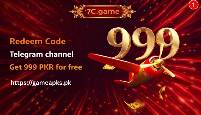 7C Game redeem code telegram reward banner
