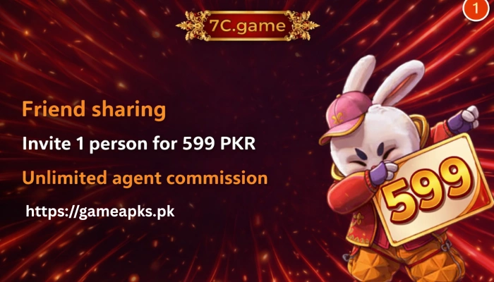 7C Game referral bonus promotion banner