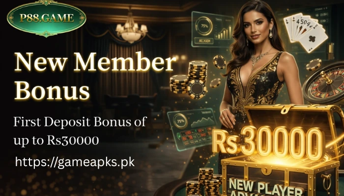 P88 Game New Member Bonus banner