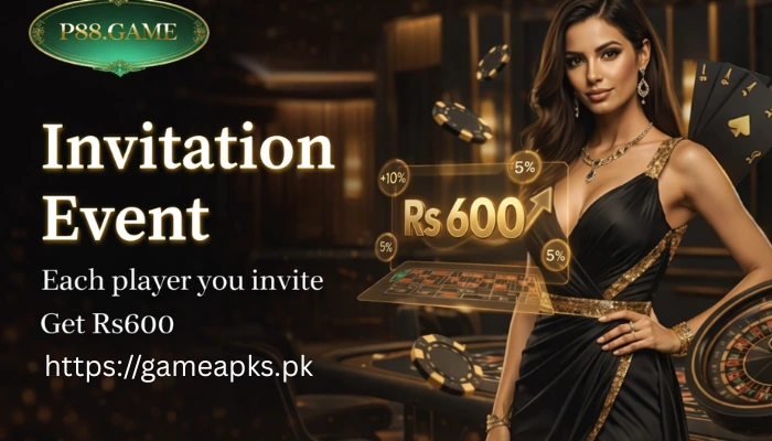 P88 Game Invitation Event banner