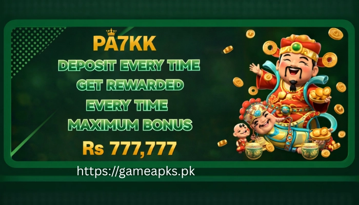 PA7KK Game maximize deposit reward banner