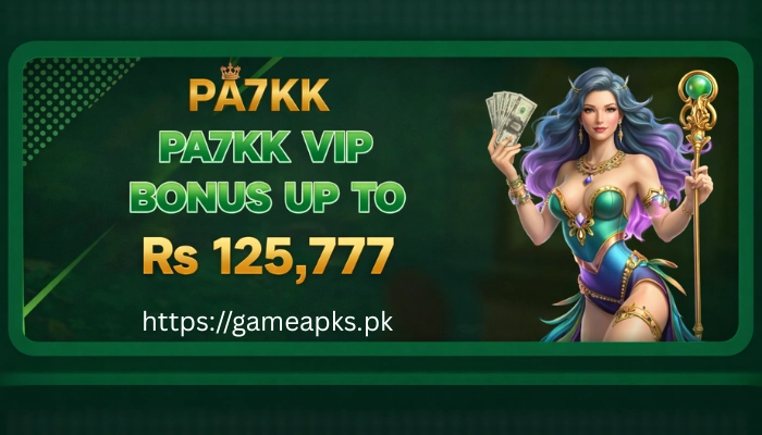 PA7KK Game VIP bonus promotion banner