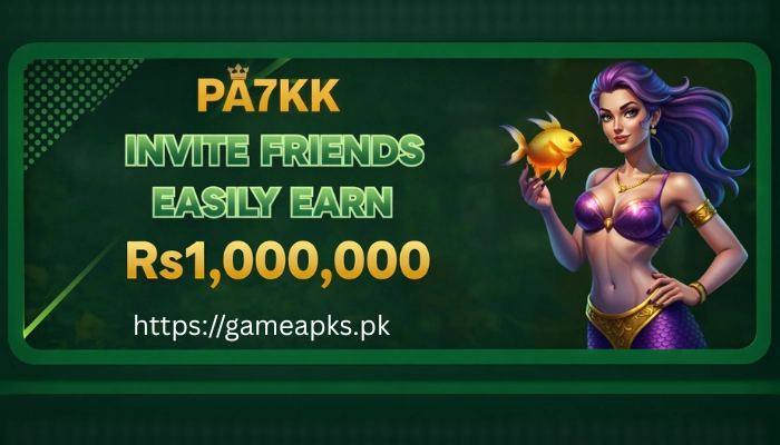 PA7KK Game invitation referral bonus banner
