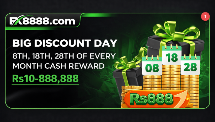PK8888 Game discount day promotional banner