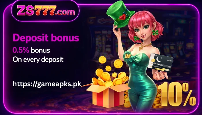 ZS777 Deposit Bonus banner