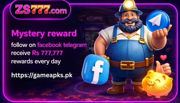ZS777 Game Mystery Reward banner