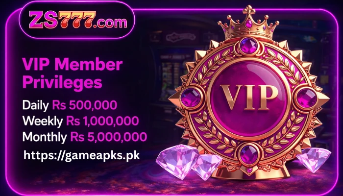 ZS777 VIP Member banner