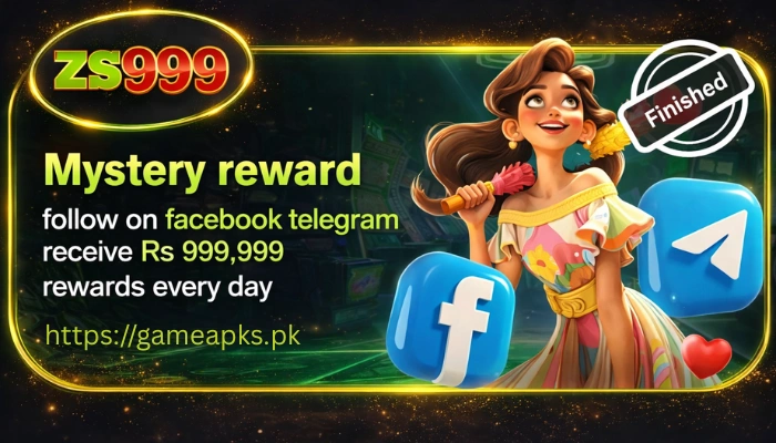 ZS999 Game Mystery Reward banner