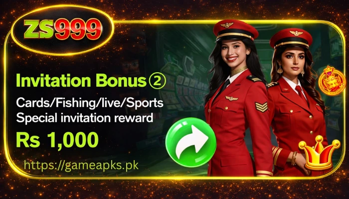 ZS999 Game Referral Bonus banner