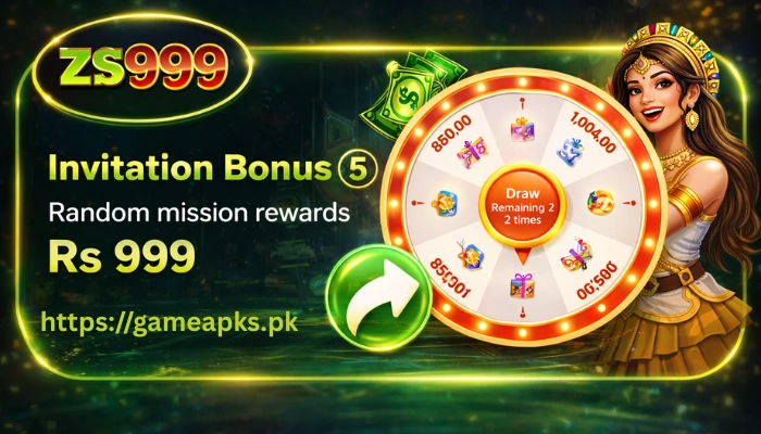 ZS999 Game Spin Bonus banner