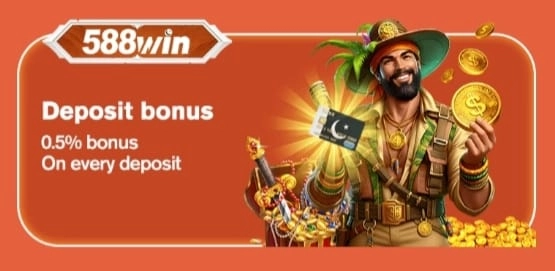 588Win deposit bonus offer