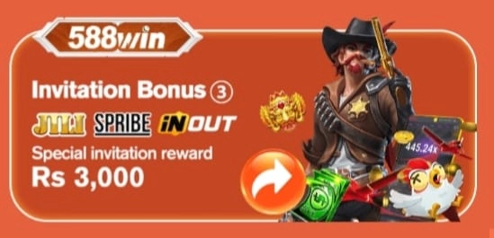588Win referral bonus program