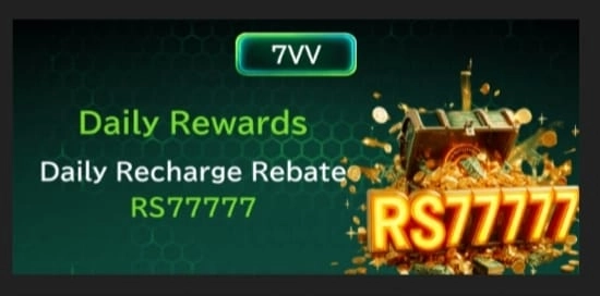 7VV Bet Game daily rebate cashback banner