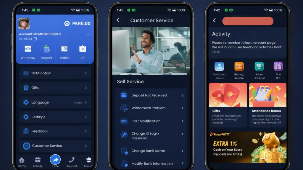 877Bet Game mobile app interface showing slots and live casino games with fast deposits, withdrawals, and real-time rewards.