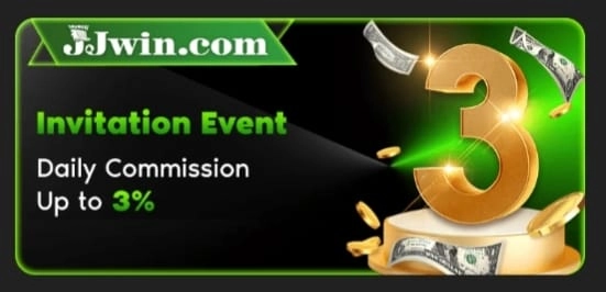 JJWin Game invitation events promotion