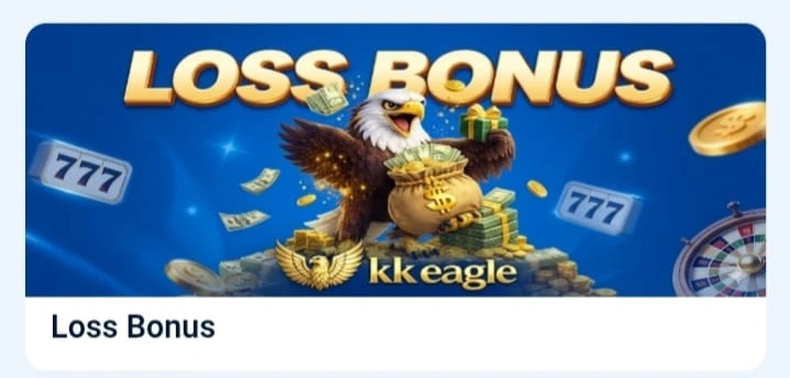 KK Eagle Game loss bonus cashback banner