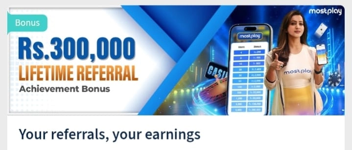 Mostplay Game Referral Bonus