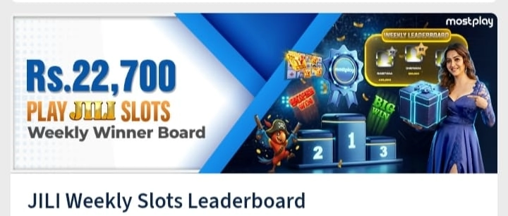 Mostplay Game Weekly Winner Board