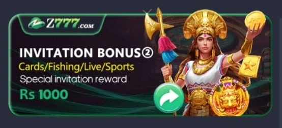 Z777 Game Referral Bonus