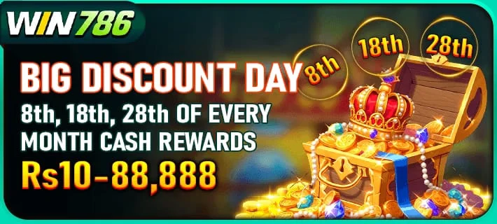 Win786 Game discount day special offer