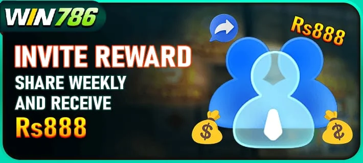 Win786 Game invite rewards promotion