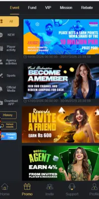 777PKR Game interface showing online gaming dashboard with bonus offers, game categories, and user account features.